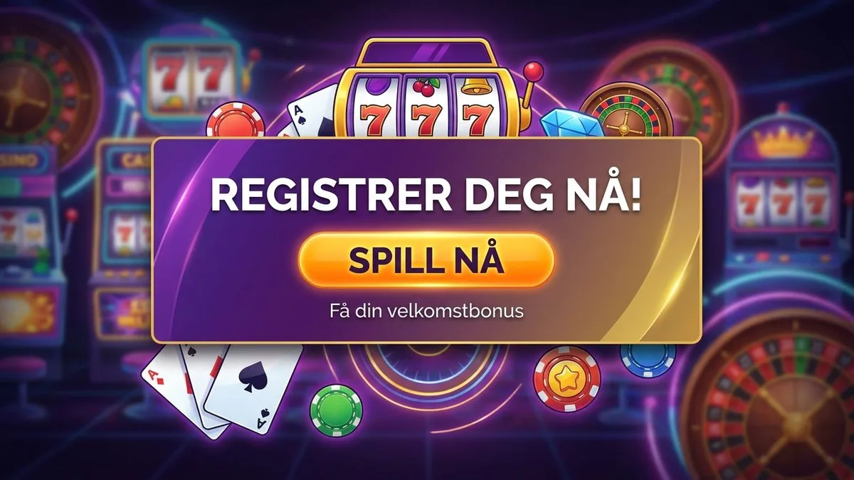 Registrer deg med bonus